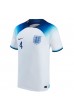 Fotbalové Dres Anglie Declan Rice #4 Domácí Oblečení MS 2022 Krátký Rukáv